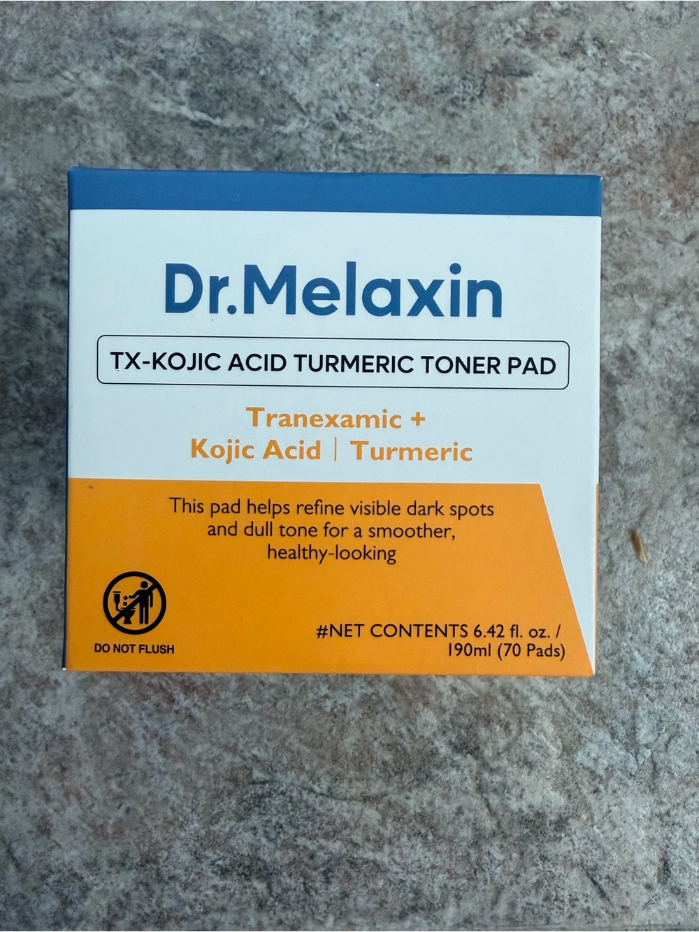Dr, Melaxin TX-Kojic Acid Turmeric Toner Pads